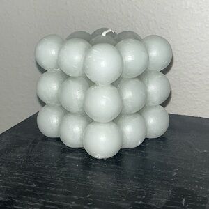 bubble candle : 
ocean waves - soy and beeswax